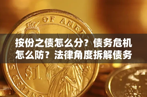 北京按份之债怎么分？债务危机怎么防？法律角度拆解债务分配与风险自保指南