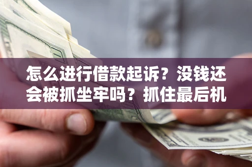 北京怎么进行借款起诉？没钱还会被抓坐牢吗？抓住最后机会！