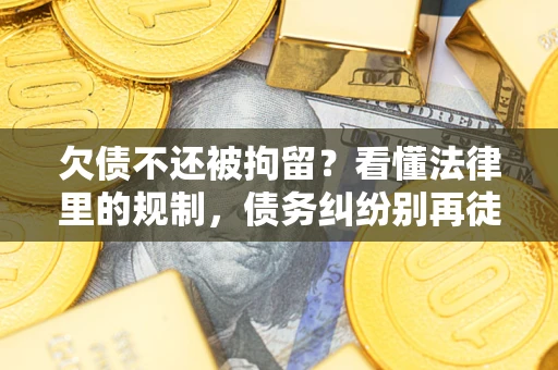 北京欠债不还被拘留？看懂法律里的规制，债务纠纷别再徒劳奔波