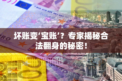 北京坏账变‘宝账’？专家揭秘合法翻身的秘密！