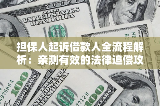 北京担保人起诉借款人全流程解析：亲测有效的法律追偿攻略