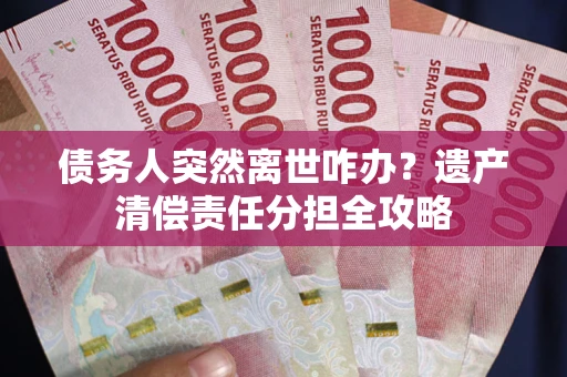 北京债务人突然离世咋办？遗产清偿责任分担全攻略