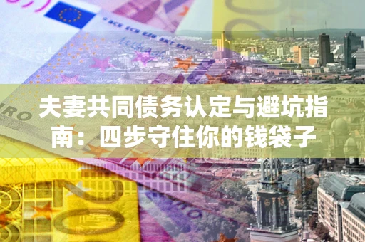 北京夫妻共同债务认定与避坑指南：四步守住你的钱袋子