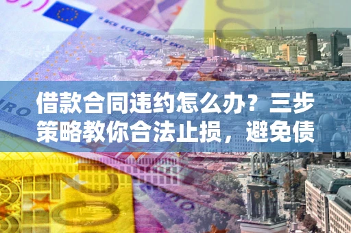 北京借款合同违约怎么办？三步策略教你合法止损，避免债务危机升级