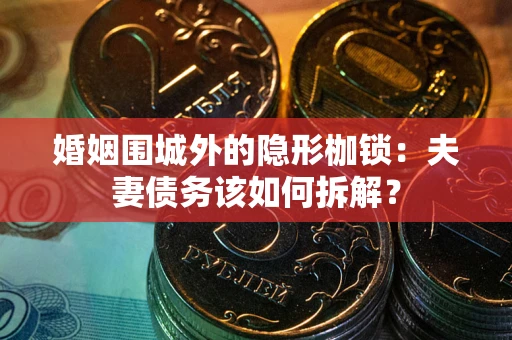 北京婚姻围城外的隐形枷锁：夫妻债务该如何拆解？